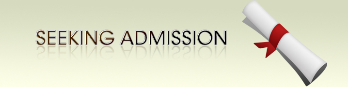 admission banner